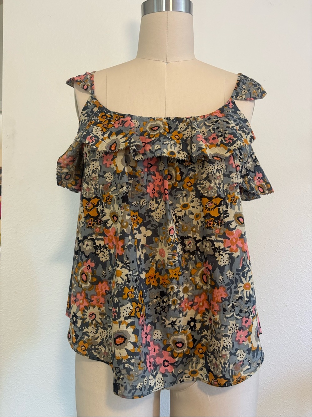 bishop + young floral blouse